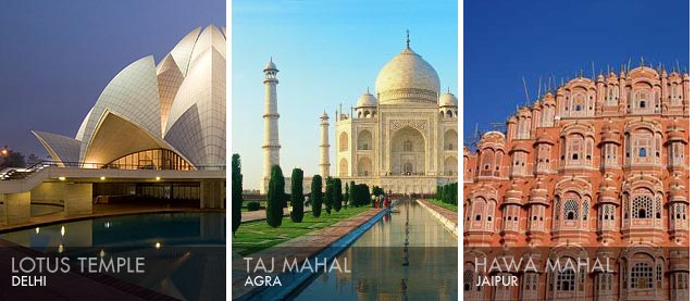 What is golden triangle for traveler in india